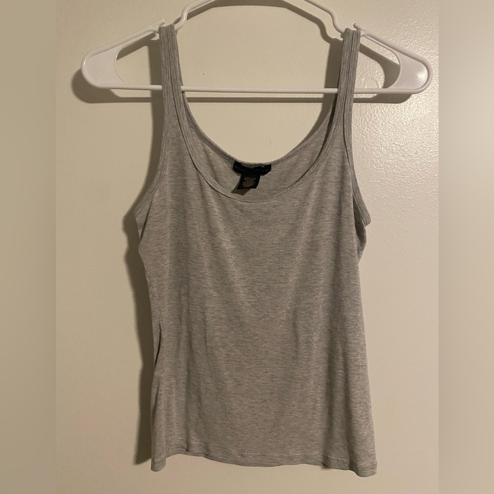 Banana Republic Gray Sleeveless Top